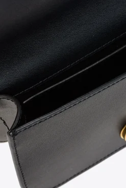 Sacs À Bandoulière|PINKO Baby Love Bag Bell Simply Noir-Vieil Or