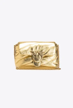 Sacs De Soirée|PINKO Baby Love Bag Puff Maxi Quilt Jewel Or-Or Antique