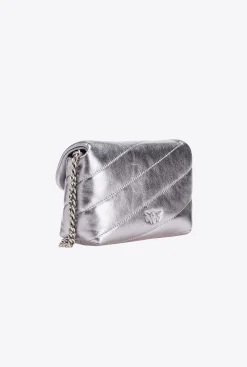 Sacs De Soirée|PINKO Baby Love Bag Puff Maxi Quilt Jewel Argent-Vieil Argent