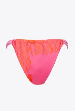 Maillots De Bain|PINKO Bas De Bikini A Fleurs Multicolore Rose/Orange