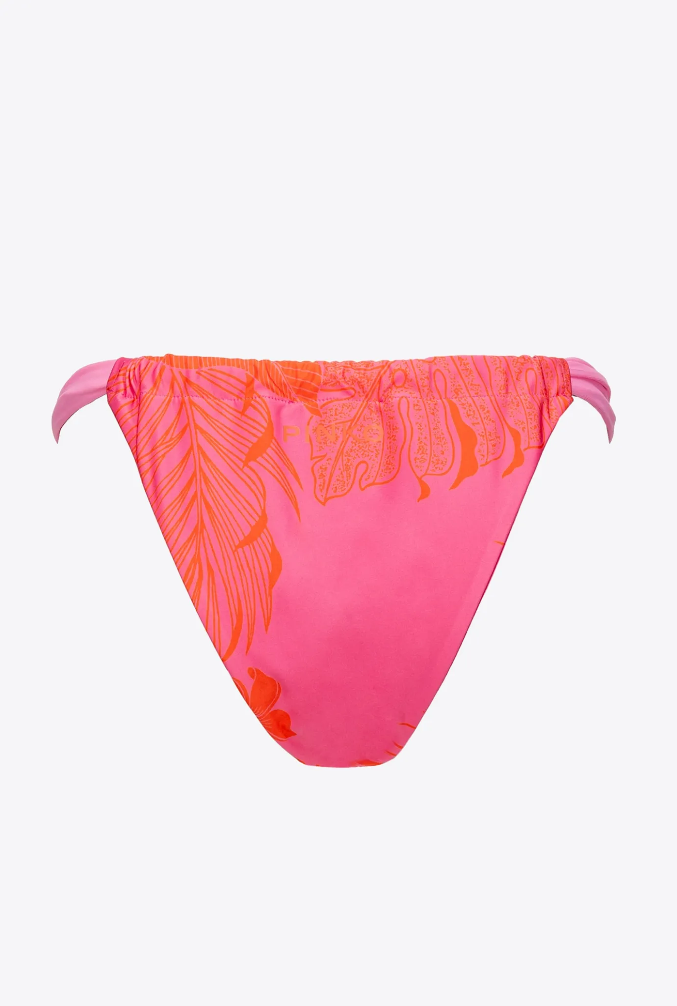 Maillots De Bain|PINKO Bas De Bikini A Fleurs Multicolore Rose/Orange