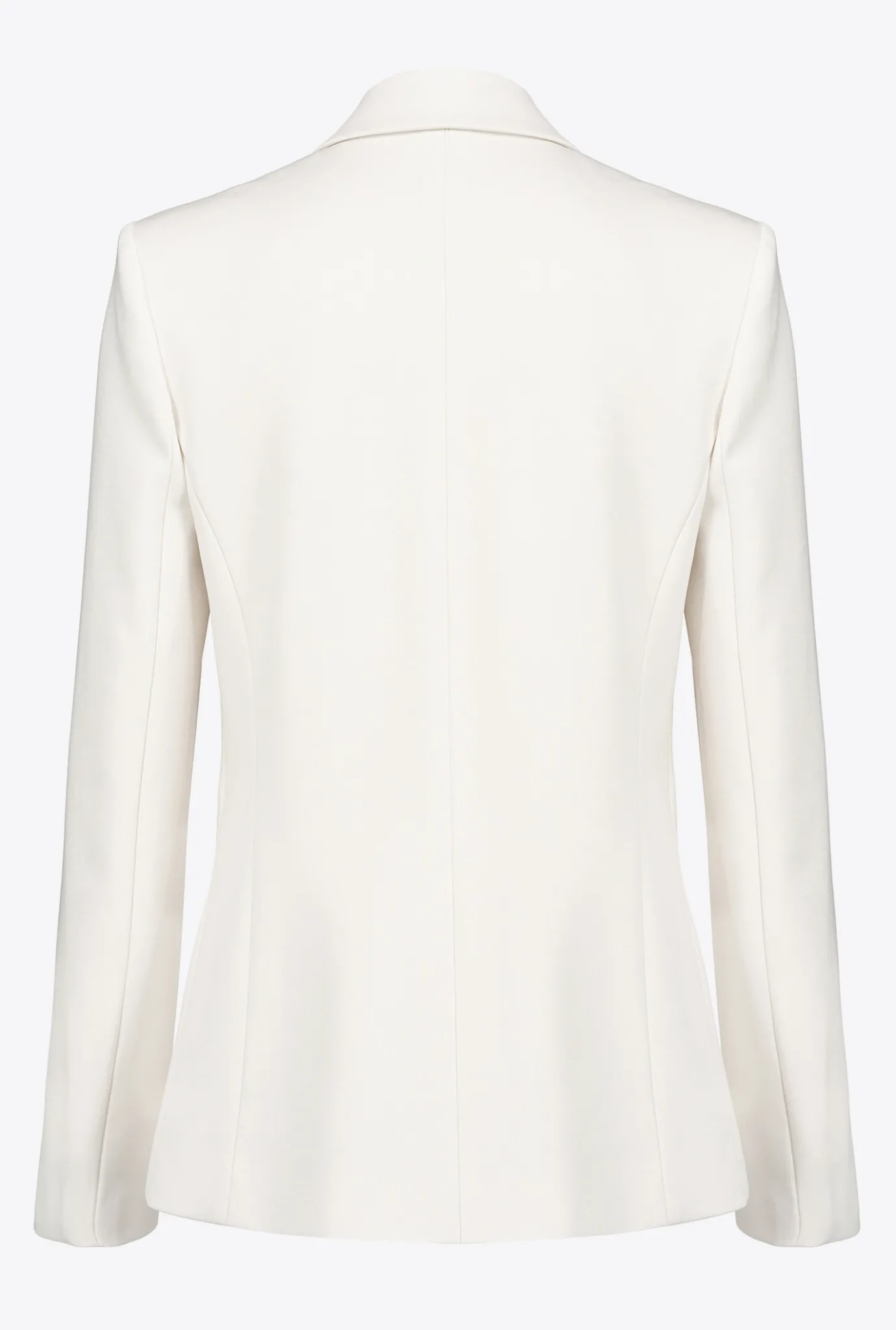 Vestes|PINKO Blazer A Boutons Bijou Beige G. Lame