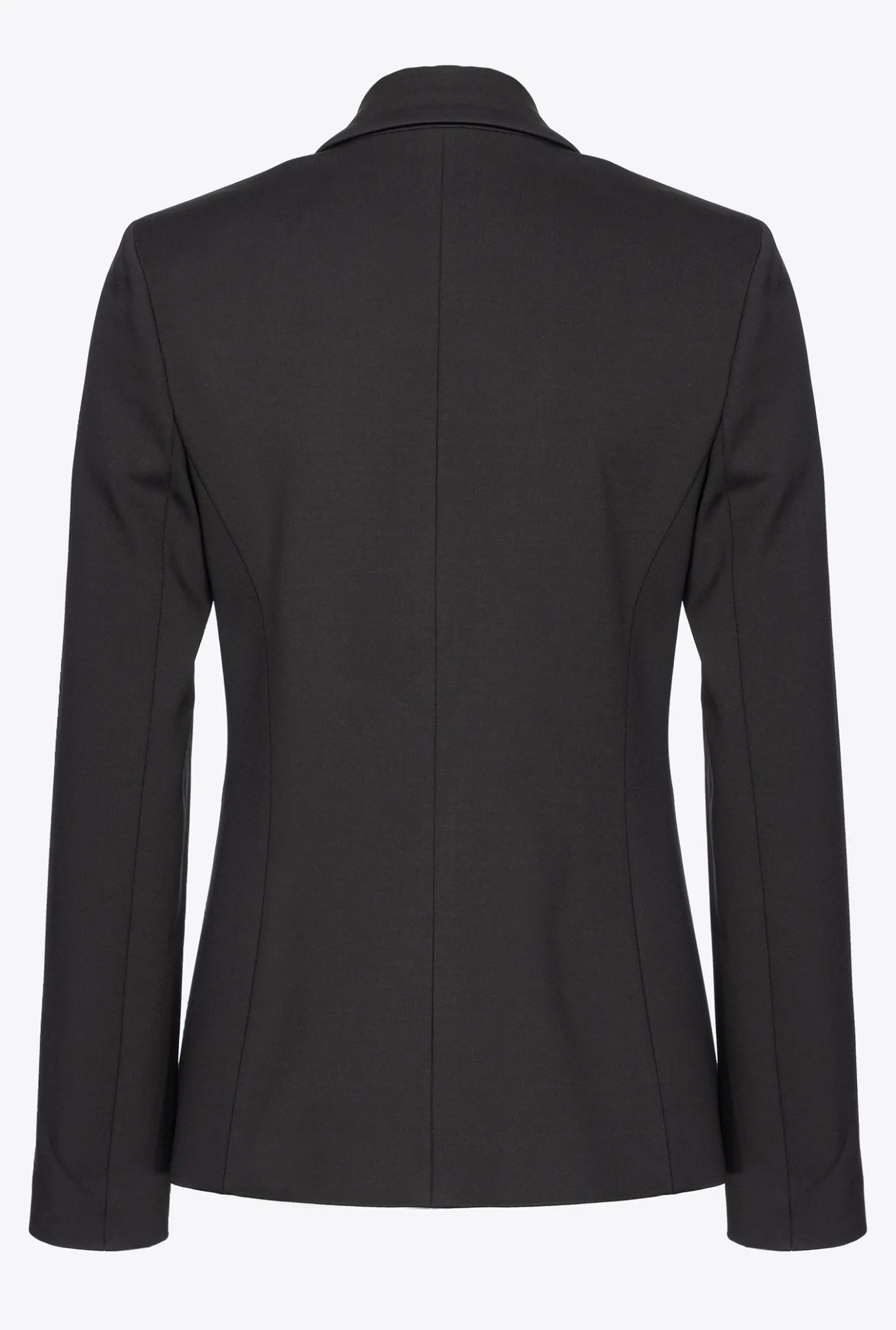 Vestes|PINKO Blazer A Boutons Bijoux Noir Limousine