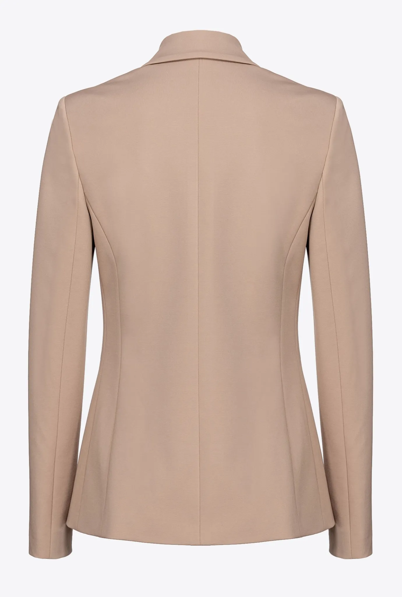 Tailleurs Et Ensembles|PINKO Blazer A Boutons Bijoux Rose Almandin