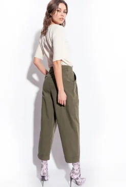 Chemises Et Blouses|PINKO Blouse A Manches Courtes En Jacquard Rose Fume Blanc