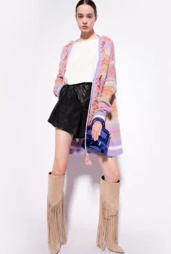 Topwear|PINKO Blouse Volantee Rose Fume Blanc