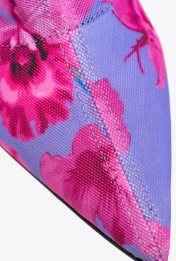 Chaussures|PINKO Bottines En Maille Imprimee Lilas/Rose Clair/Fuchsia