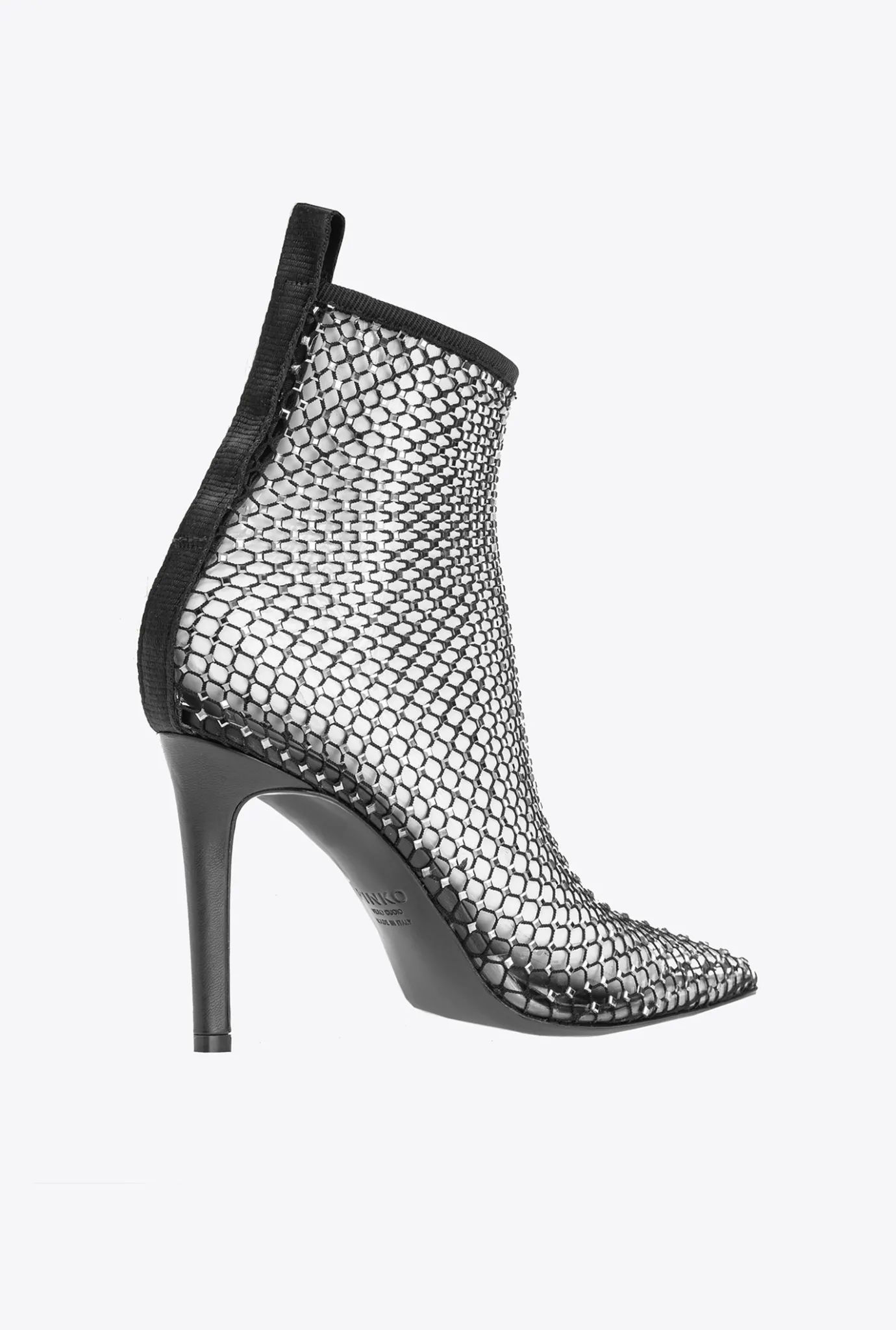Chaussures|PINKO Bottines En Resille A Cristaux Noir Limousine
