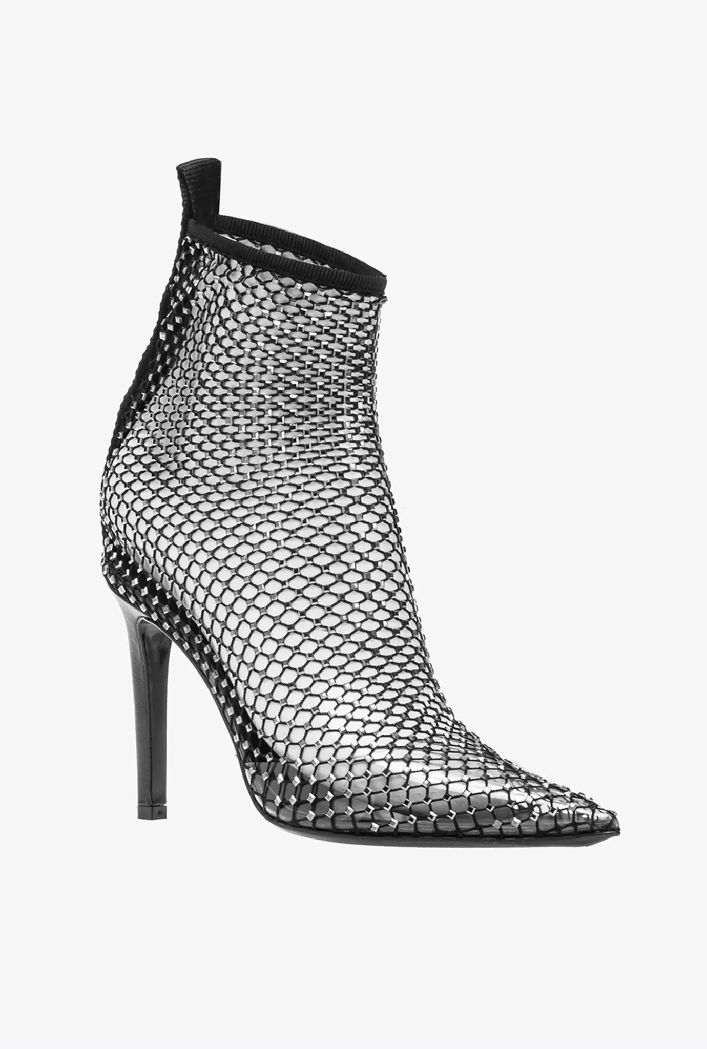 Chaussures|PINKO Bottines En Resille A Cristaux Noir Limousine