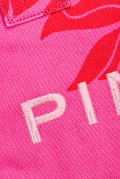 Sacs Cabas|PINKO Cabas De Plage Beach Rose/Rouge
