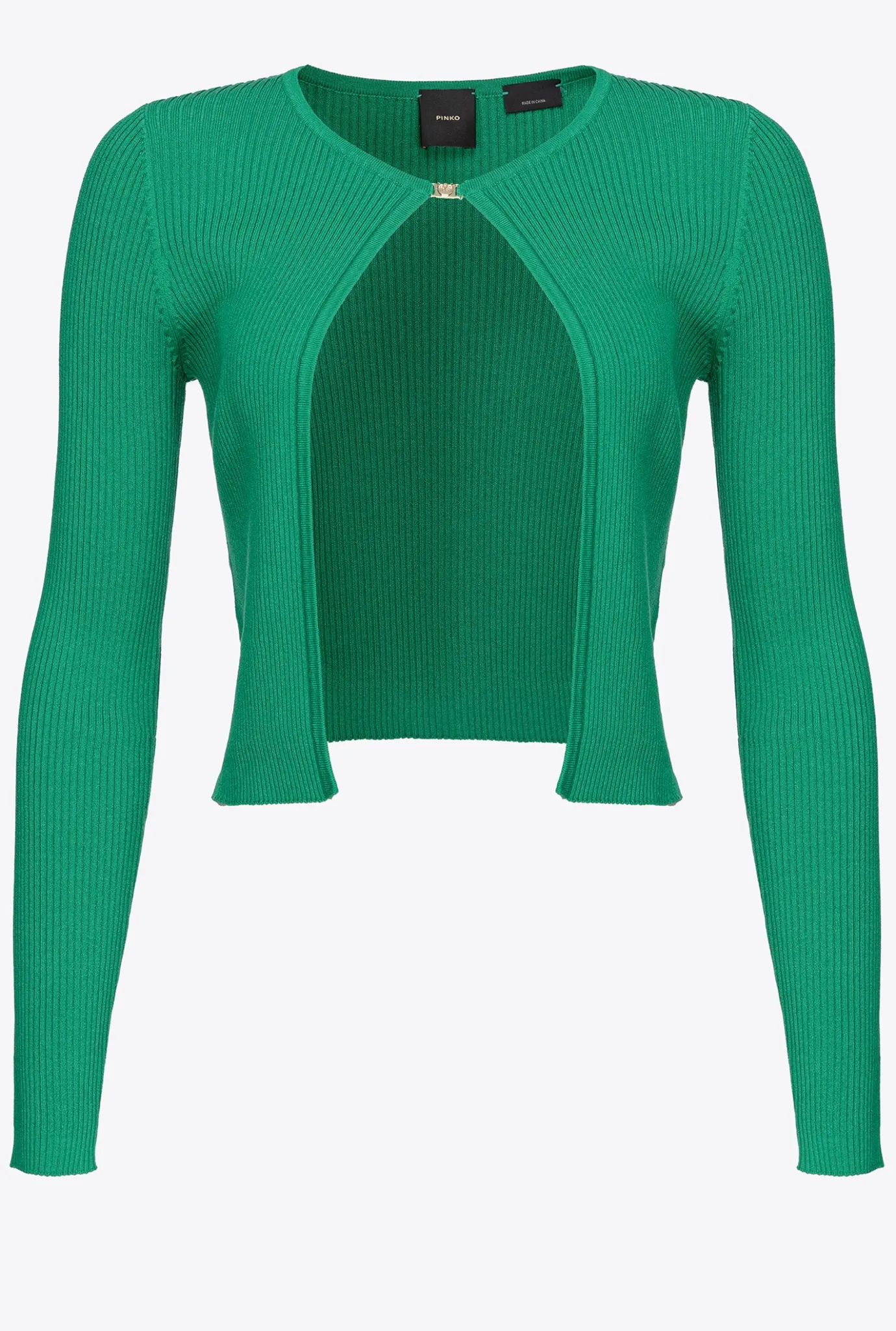 Pièces En Maille|PINKO Cardigan Bord A Bord Cotele Amazonie