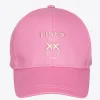 Autres Accessoires|PINKO Casquette De Base-Ball Love Birds Rose-Convolvus