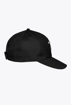 Autres Accessoires|PINKO Casquette De Base-Ball Love Birds Noir Limousine