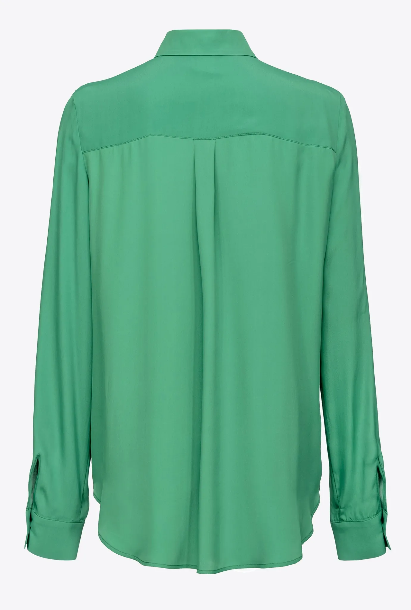 Chemises Et Blouses|PINKO Chemise En Soie Melangee A Poches Poitrine Amazonie