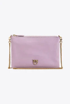 Sacs À Bandoulière|PINKO Classic Flat Love Bag Simply Iris-Or Antique