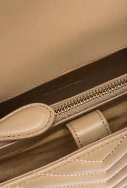 Sacs À Main|PINKO Classic Lady Love Bag Puff Chevron Sable-Or Antique