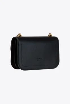 Sacs À Bandoulière|PINKO Classic Love Bag Bell Simply Noir-Vieil Or
