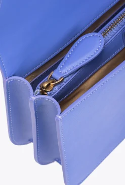 Sacs À Bandoulière|PINKO Classic Love Bag Bell Simply Bleu Corse-Or Antique