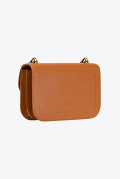 Sacs À Bandoulière|PINKO Classic Love Bag Bell Simply Cognac-Or Antique