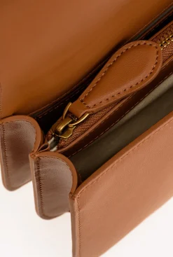 Sacs À Bandoulière|PINKO Classic Love Bag Bell Simply Cognac-Or Antique