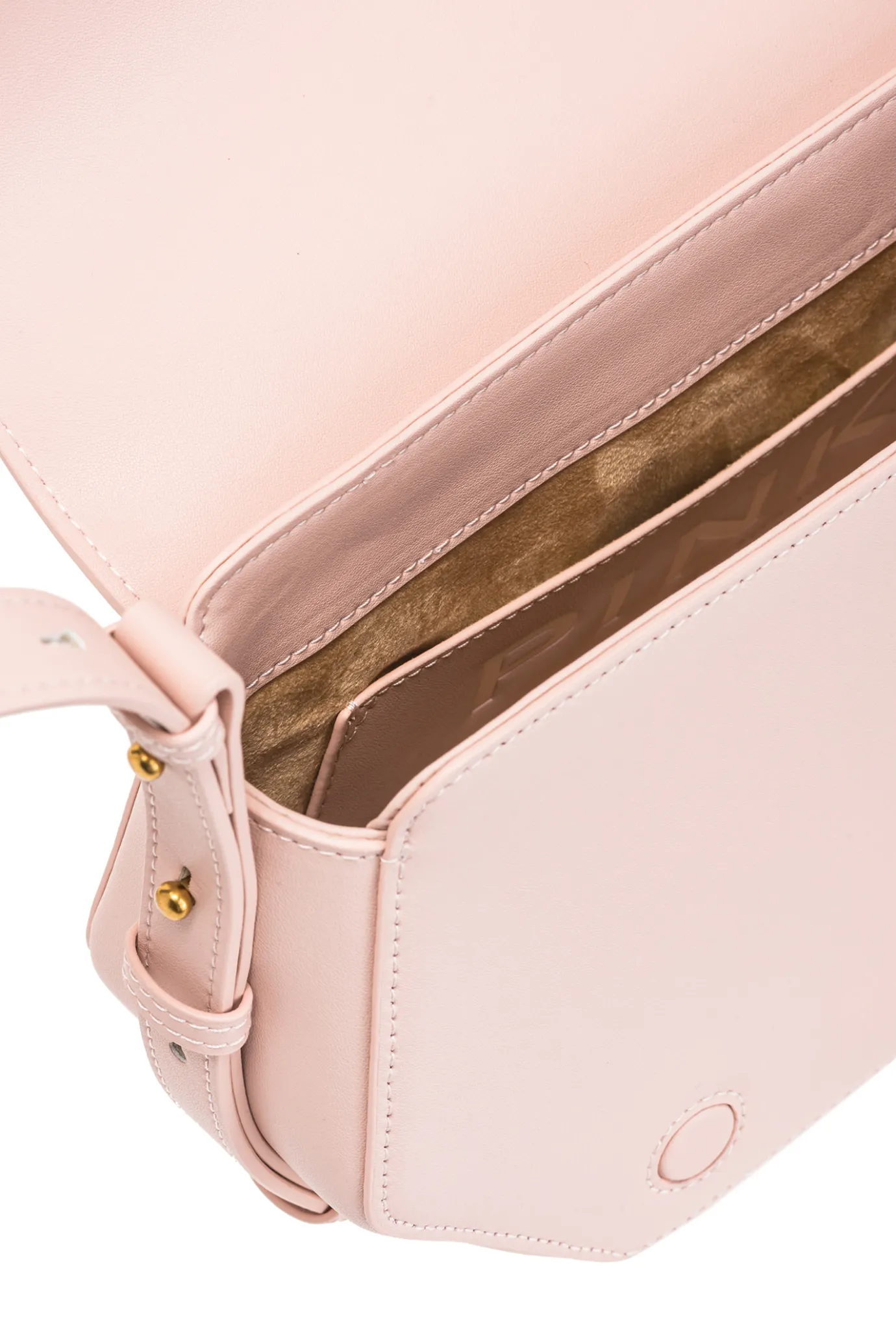 Sacs À Main|PINKO Classic Love Bag Click Exagon Simply Rose/Rose Poudre-Or Antique