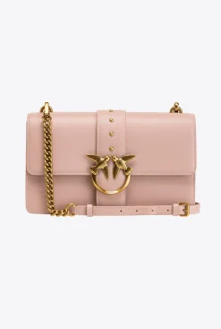 Sacs À Bandoulière|PINKO Classic Love Bag Icon Simply Rose/Rose Poudre-Or Antique