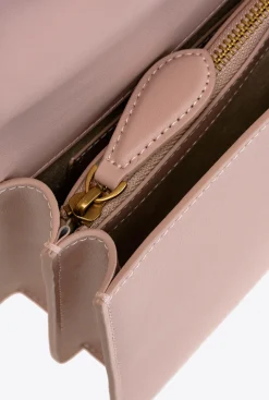 Sacs À Bandoulière|PINKO Classic Love Bag Icon Simply Rose/Rose Poudre-Or Antique