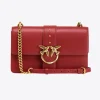Sacs À Bandoulière|PINKO Classic Love Bag Icon Simply Rouge Rubis-Or Antique