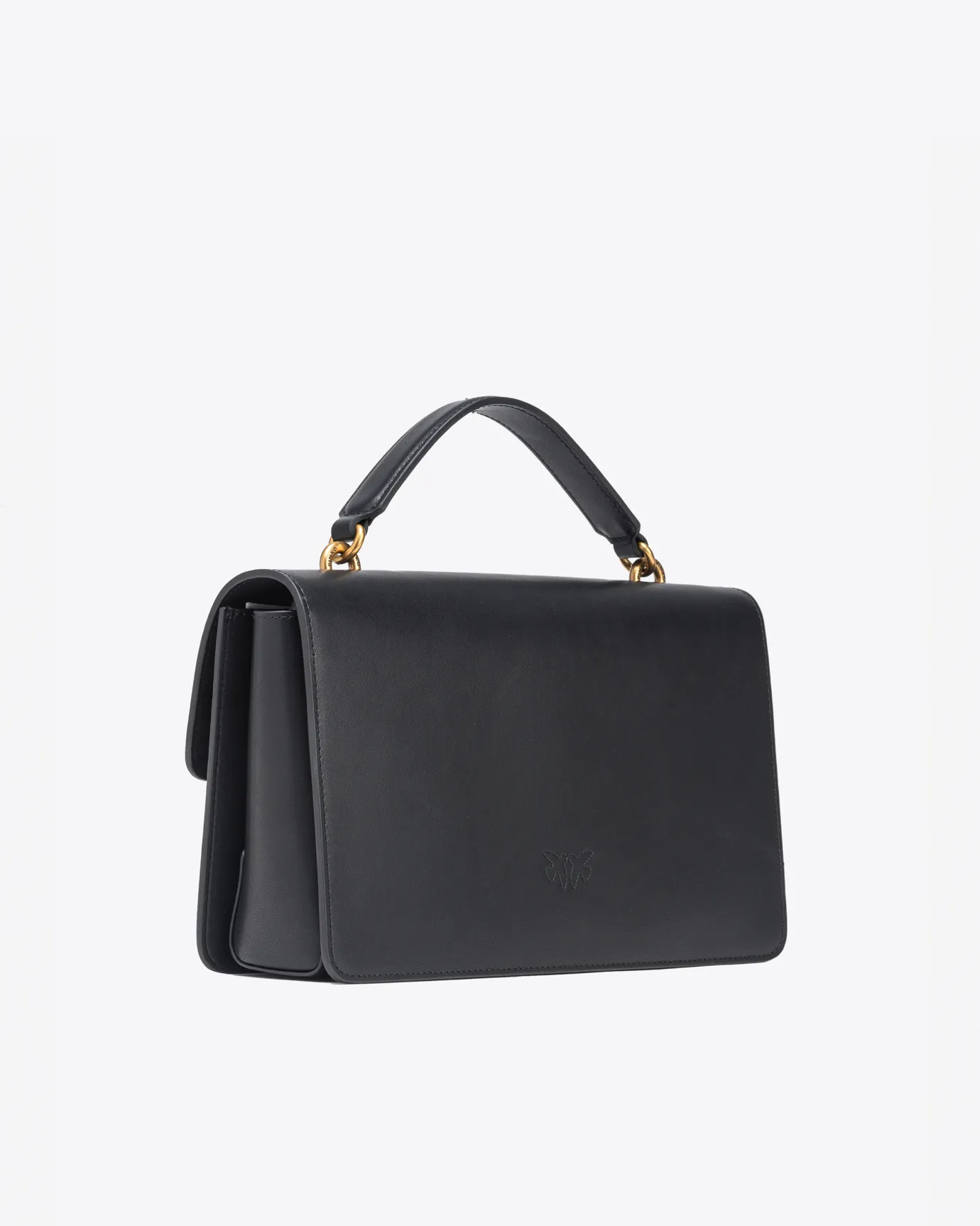 Sacs À Main|PINKO Classic Love Bag Light Simply Noir-Vieil Or