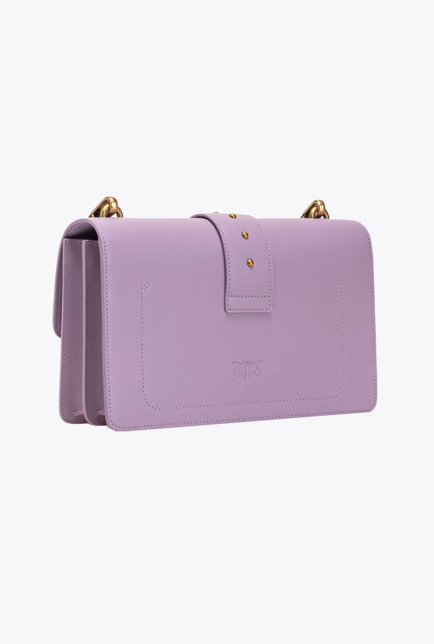 Sacs À Bandoulière|PINKO Classic Love Bag One Simply Iris-Or Antique