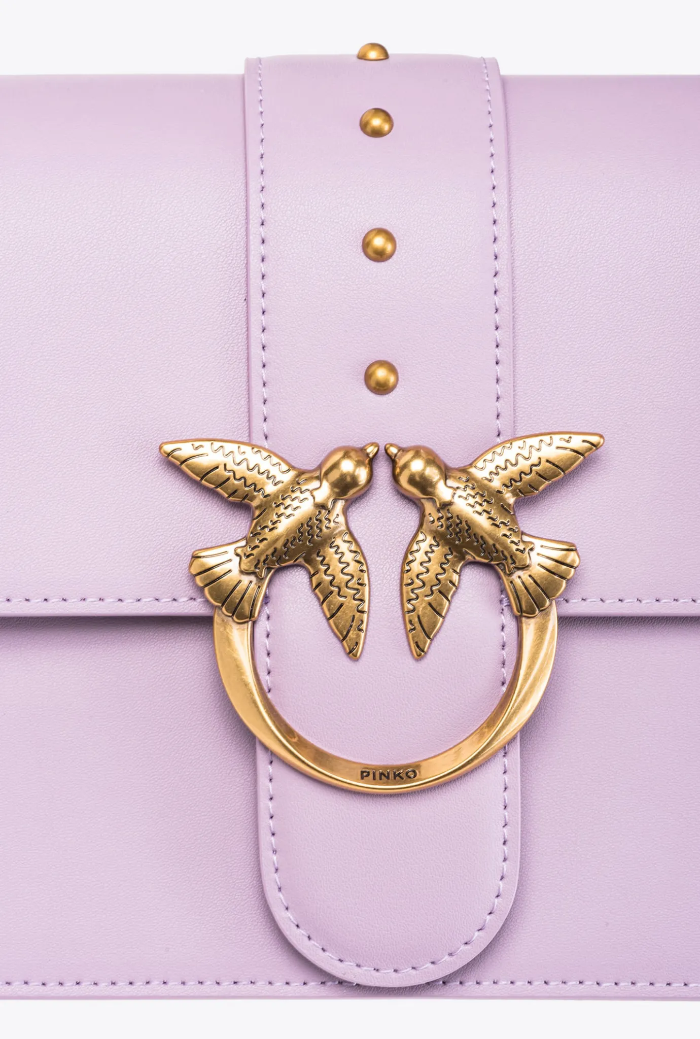 Sacs À Bandoulière|PINKO Classic Love Bag One Simply Iris-Or Antique