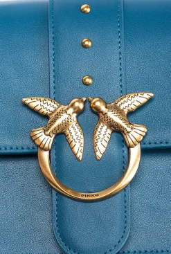 Sacs À Bandoulière|PINKO Classic Love Bag One Simply Cognac-Or Antique