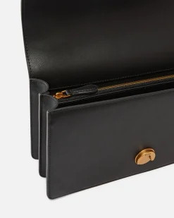 Sacs À Bandoulière|PINKO Classic Love Bag One Simply Noir-Vieil Or