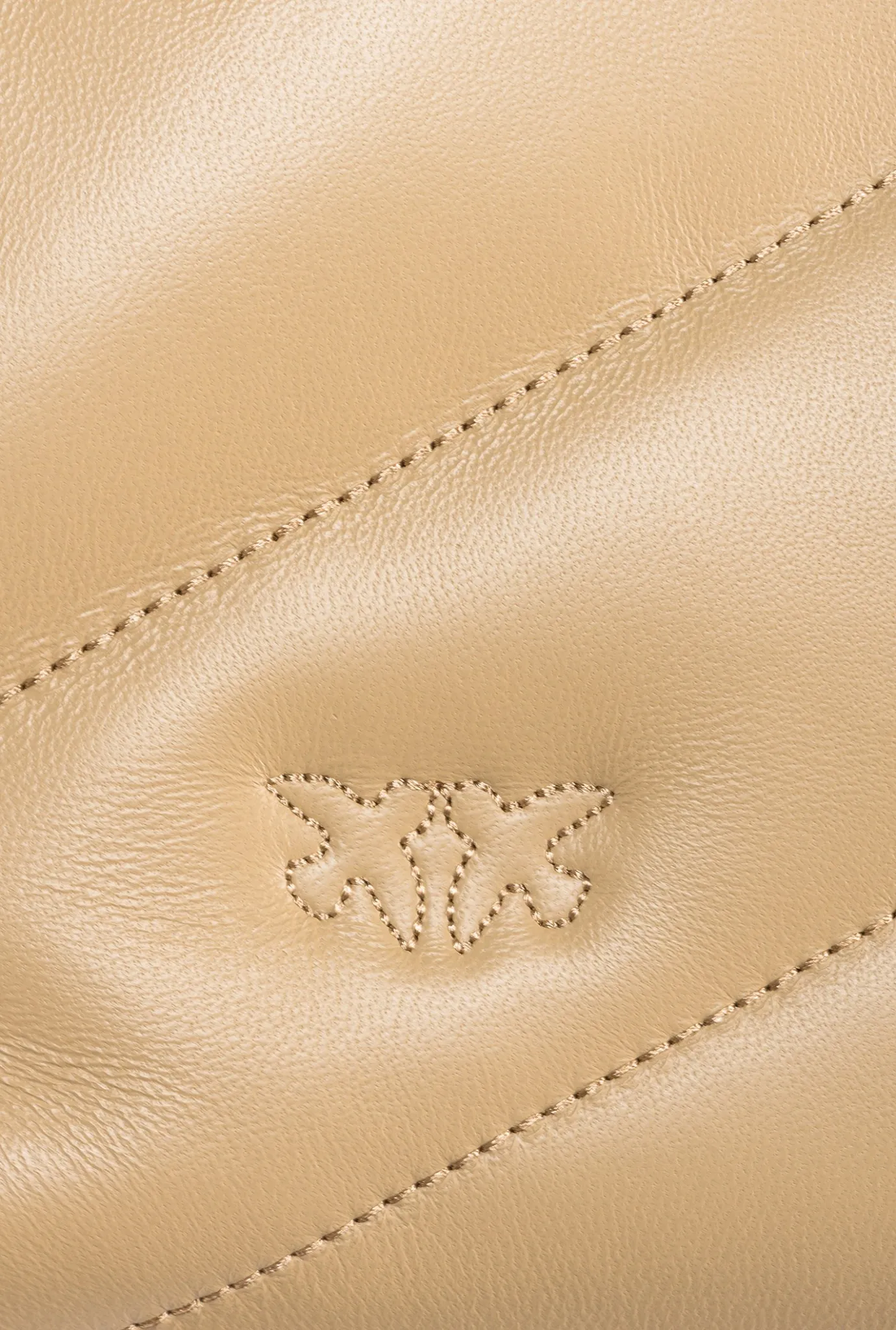 Sacs Portés Épaule|PINKO Classic Love Bag Puff Maxi Quilt Sable-Or Antique