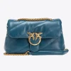 Sacs Portés Épaule|PINKO Classic Love Bag Puff Maxi Quilt Sarcelle-Or Antique