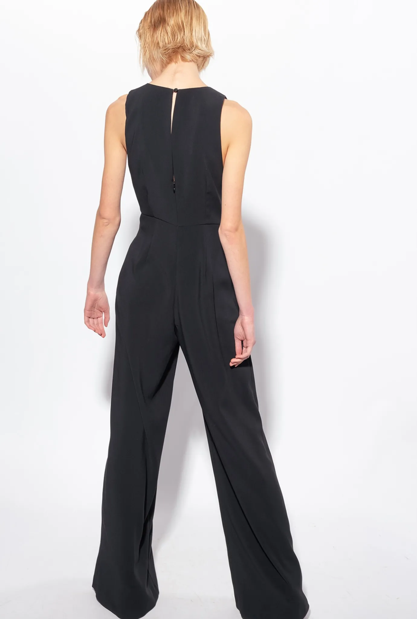 Robes|PINKO Combinaison Avec Broche Florale Noir Limousine