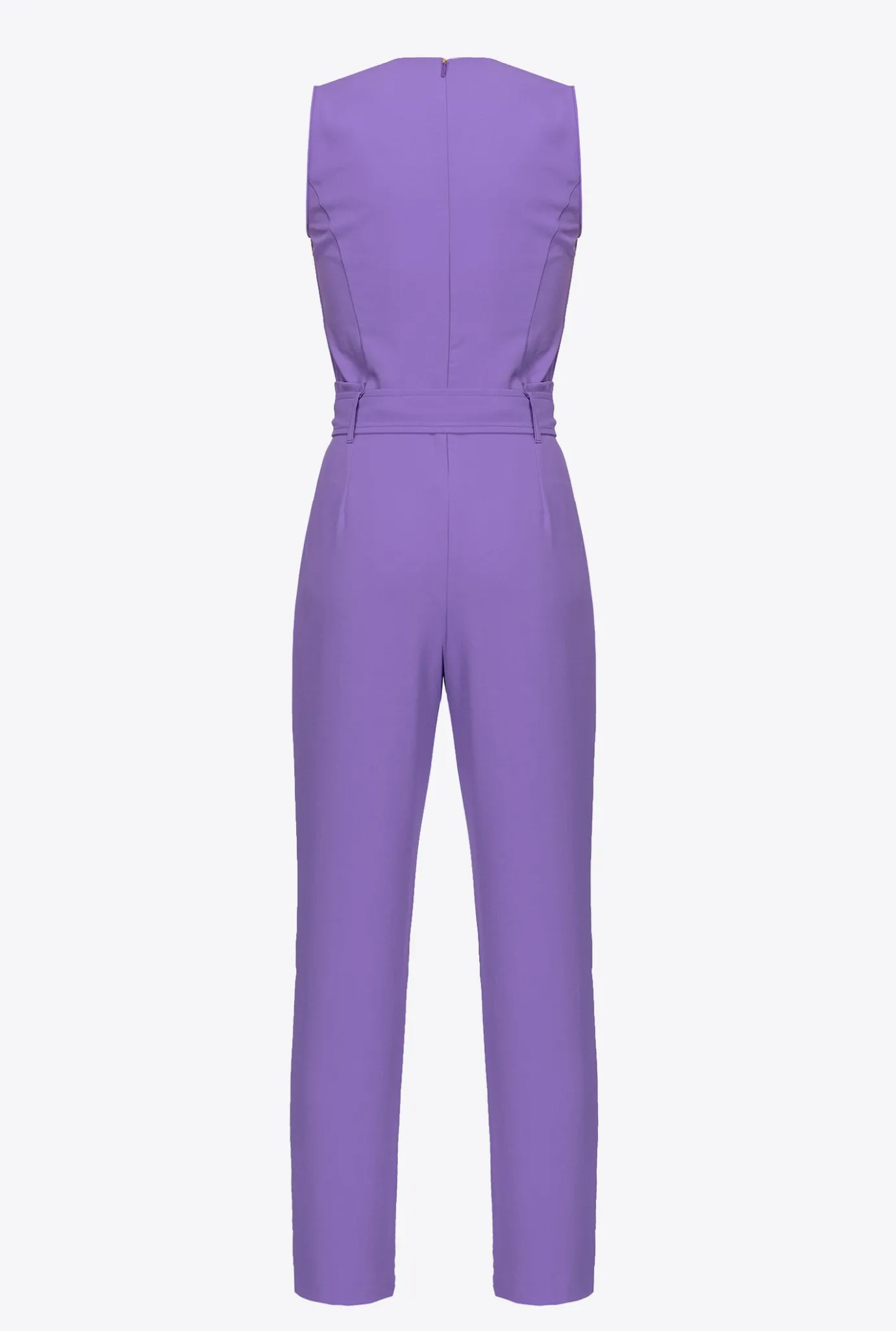 Robes|PINKO Combinaison Avec Decoupe Sur Le Devant Lilas Lavande