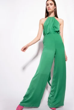 Robes|PINKO Combinaison Legere Ceinturee Amazonie