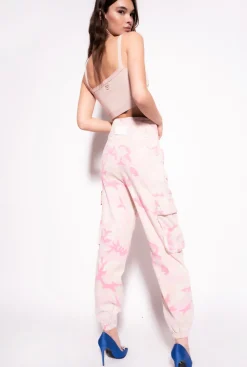 Topwear|PINKO Crop Top En Maille Rose-Fumee De Rose