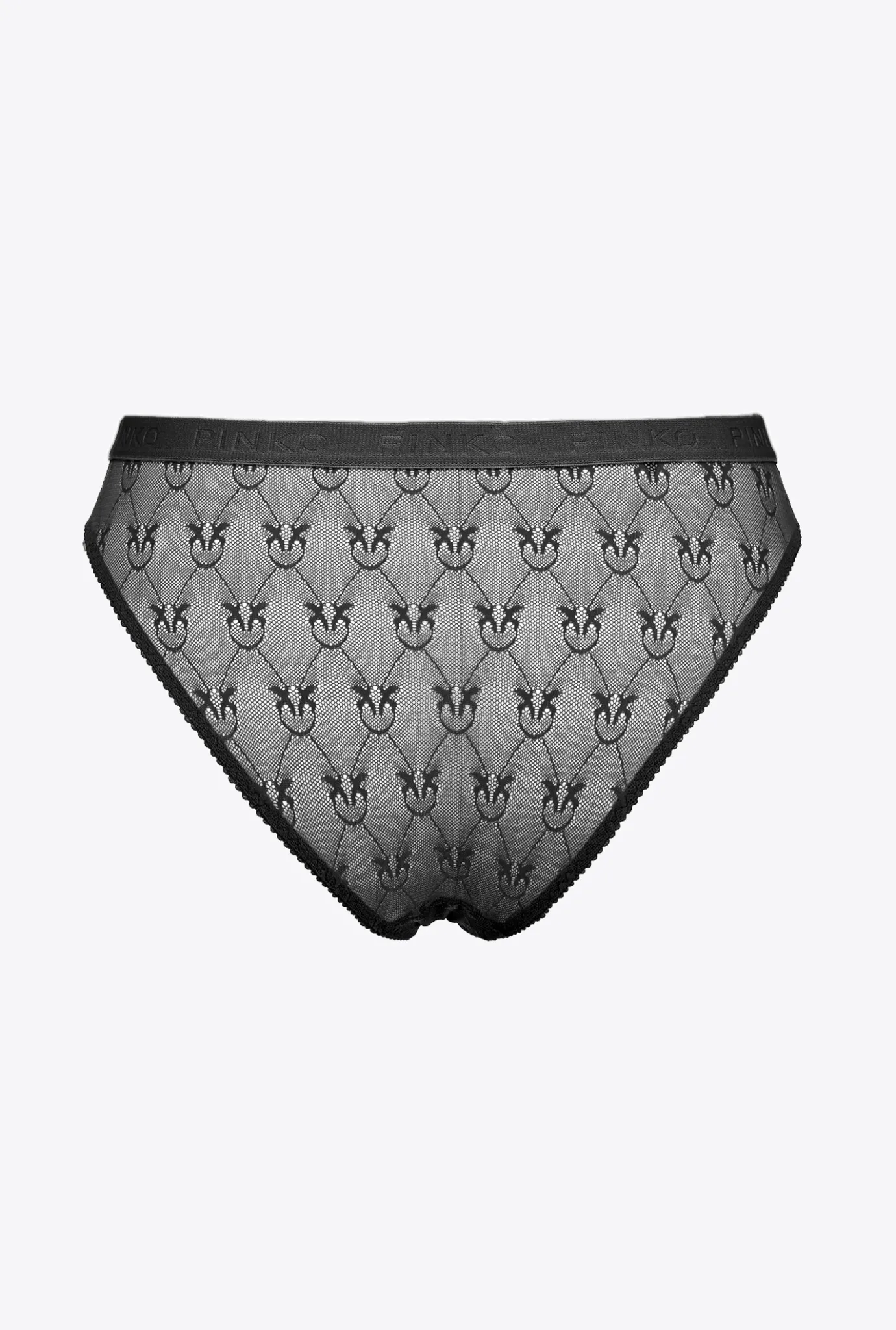 Lingerie|PINKO Culotte En Dentelle Noir Limousine
