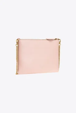 Sacs À Bandoulière|PINKO Flat Love Bag Simply Rose/Rose Poudre-Or Antique