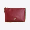 Sacs À Bandoulière|PINKO Flat Love Bag Simply Rouge Rubis-Or Antique