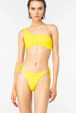 Maillots De Bain|PINKO Haut De Bikini Asymetrique Vert Olive Chaud