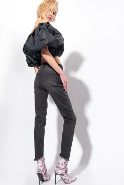 Jeans|PINKO Jean Skinny En Denim Noir Noir Limousine