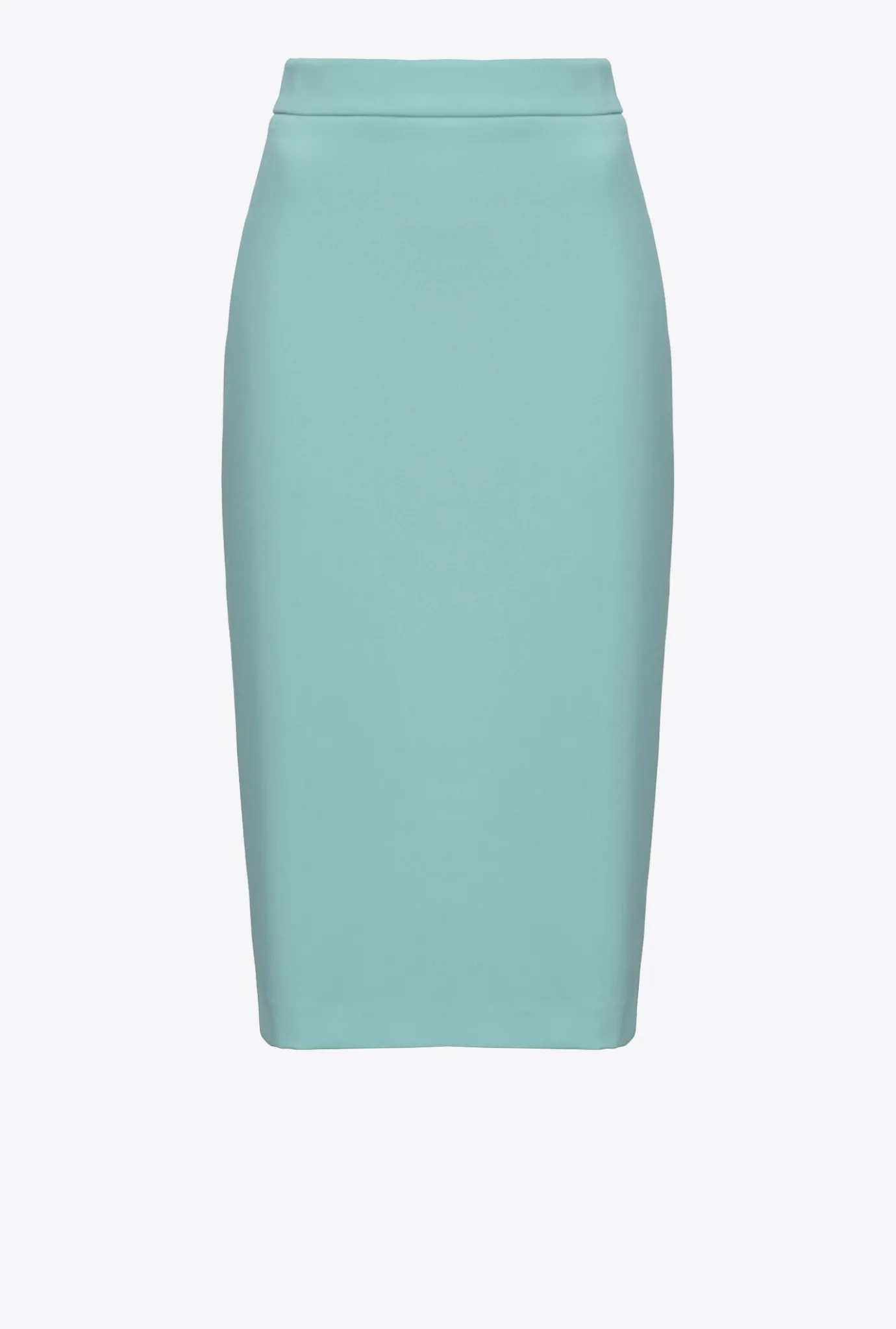Jupes|PINKO Jupe Mi-Longue Fendue Bleu Nil