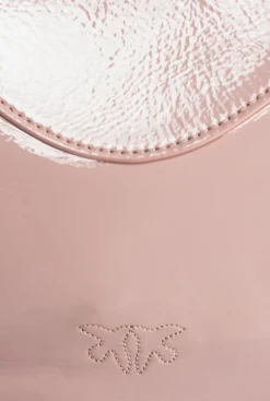 Sacs À Bandoulière|PINKO Love Bag Bon Bon Crossbody En Cuir Verni Iris-Or Antique