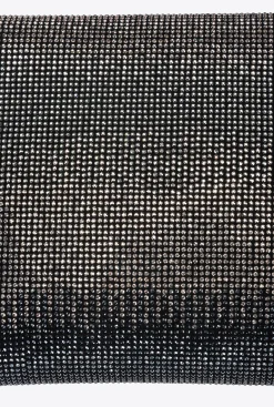 Sacs De Soirée|PINKO Love Bag Soft Envelope Full Strass Noir-Vieil Or