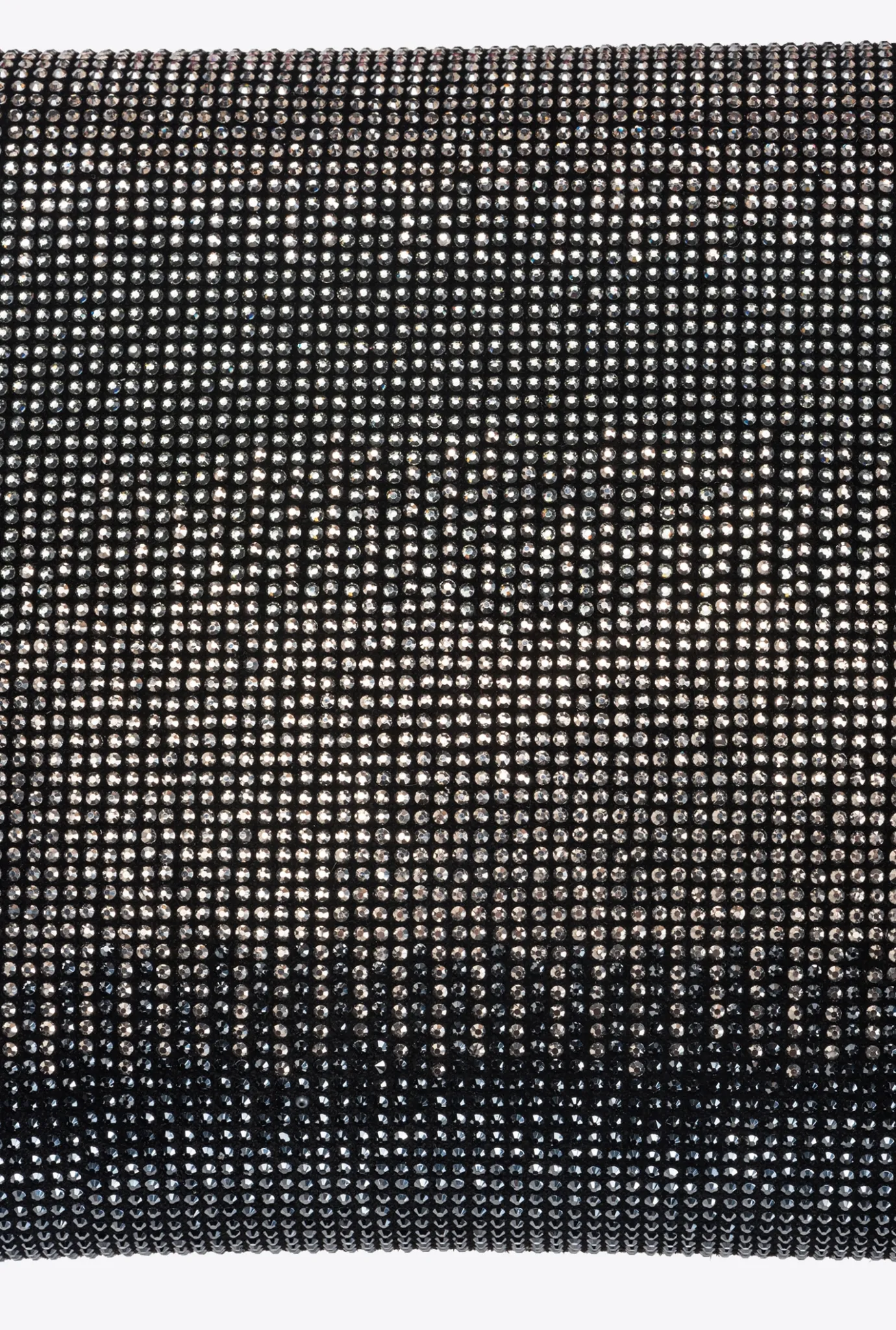 Sacs De Soirée|PINKO Love Bag Soft Envelope Full Strass Noir-Vieil Or