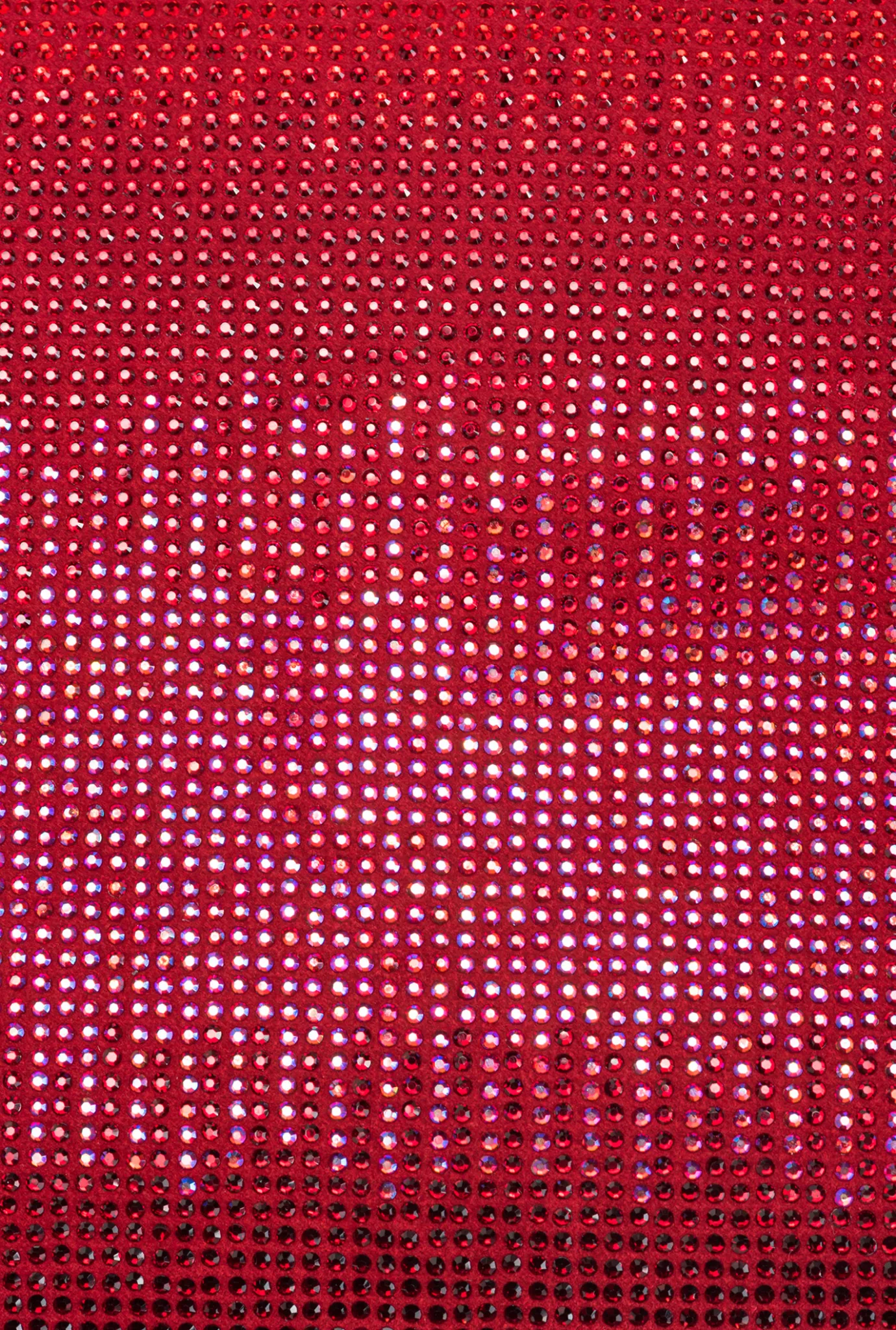 Sacs De Soirée|PINKO Love Bag Soft Envelope Full Strass Rouge Grenat-Or Antique