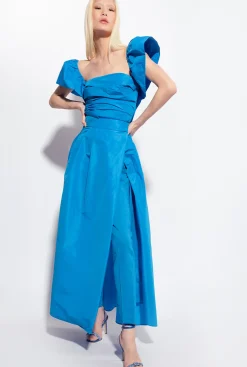Jupes|PINKO Maxi Jupe Elegante Bleu Directoire